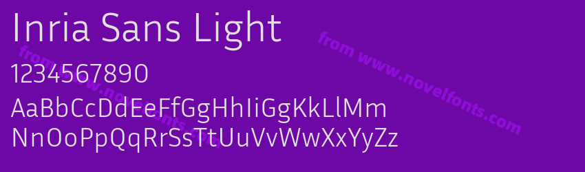 Inria Sans LightPreview Inria Sans LightPreview