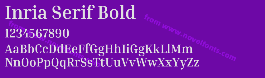 Inria Serif BoldPreview Inria Serif BoldPreview