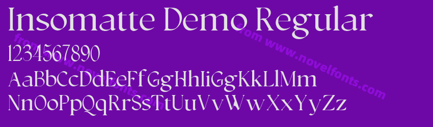 Insomatte Demo RegularPreview Insomatte Demo RegularPreview