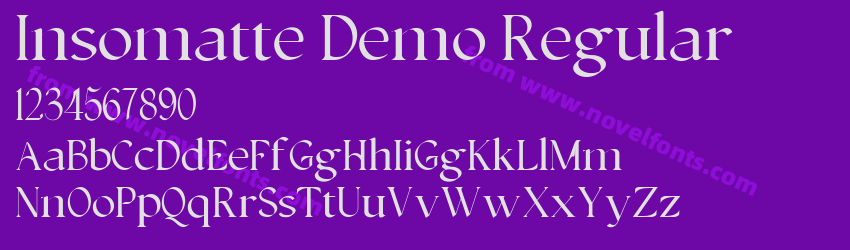 Insomatte Demo RegularPreview Insomatte Demo RegularPreview