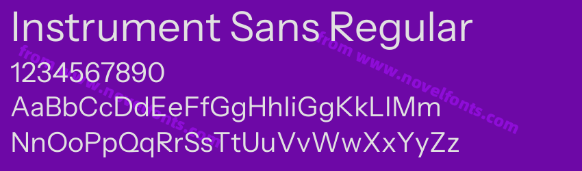 Instrument Sans RegularPreview Instrument Sans RegularPreview