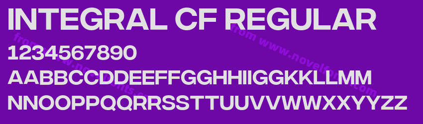 Integral CF RegularPreview Integral CF RegularPreview