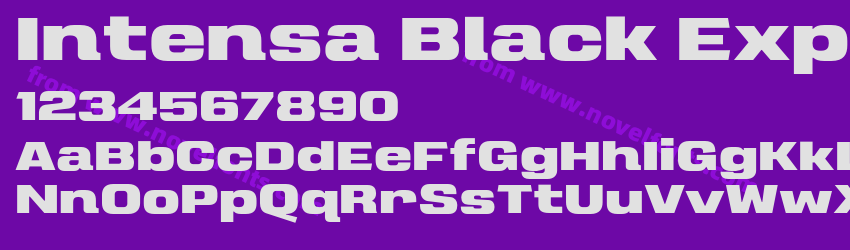 Intensa Black ExpandedPreview Intensa Black ExpandedPreview