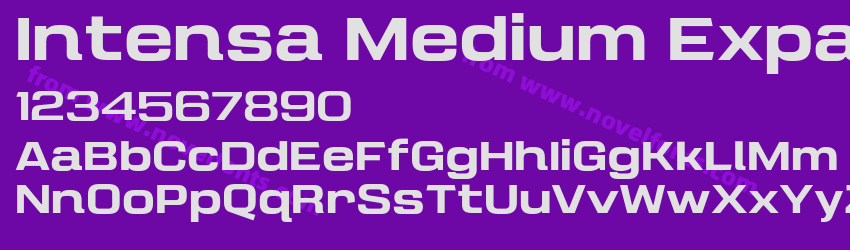 Intensa Medium ExpandedPreview Intensa Medium ExpandedPreview