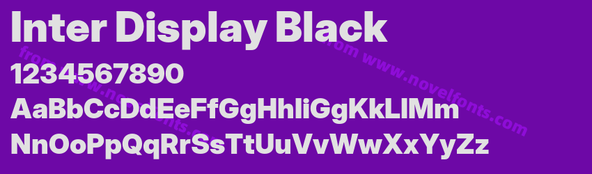 Inter Display BlackPreview Inter Display BlackPreview