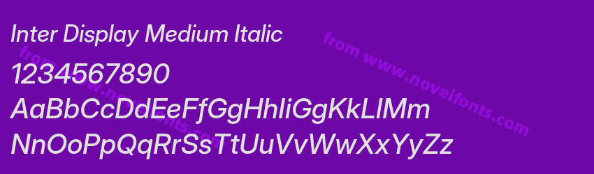 Inter Display Medium ItalicPreview Inter Display Medium ItalicPreview