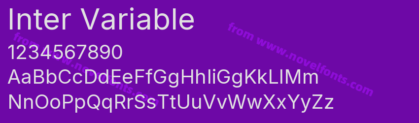 Inter VariablePreview Inter VariablePreview