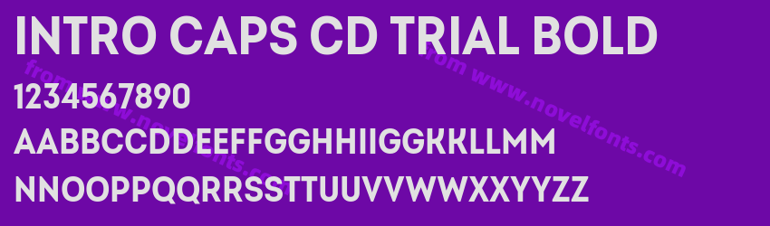 Intro Caps Cd Trial BoldPreview Intro Caps Cd Trial BoldPreview