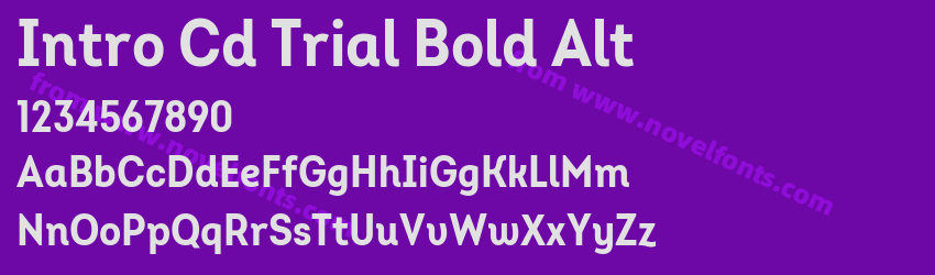 Intro Cd Trial Bold AltPreview Intro Cd Trial Bold AltPreview