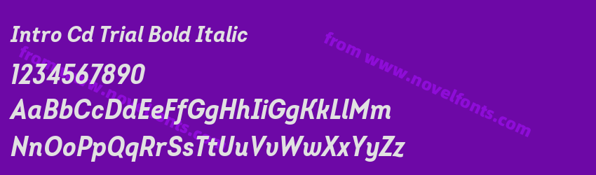Intro Cd Trial Bold ItalicPreview Intro Cd Trial Bold ItalicPreview