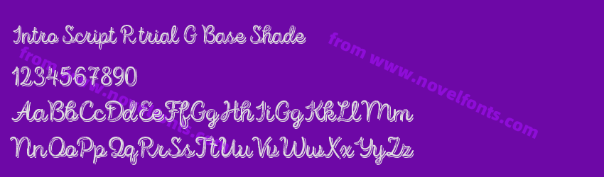 Intro Script R trial G Base ShadePreview Intro Script R trial G Base ShadePreview