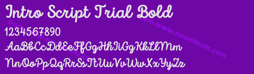 Intro Script Trial BoldPreview Intro Script Trial BoldPreview