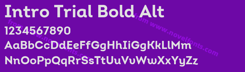 Intro Trial Bold AltPreview Intro Trial Bold AltPreview