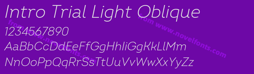 Intro Trial Light ObliquePreview Intro Trial Light ObliquePreview