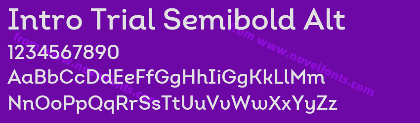 Intro Trial Semibold AltPreview Intro Trial Semibold AltPreview
