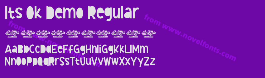 Its Ok Demo RegularPreview Its Ok Demo RegularPreview