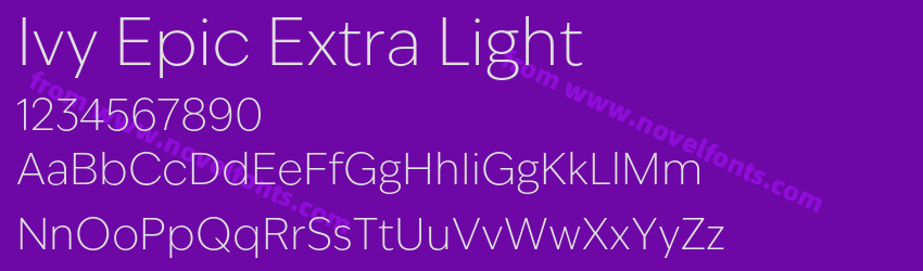 Ivy Epic Extra LightPreview Ivy Epic Extra LightPreview