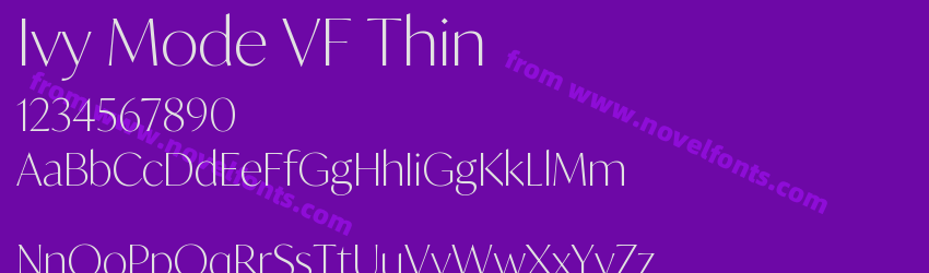 Ivy Mode VF ThinPreview Ivy Mode VF ThinPreview
