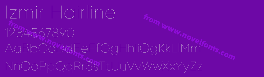 Izmir HairlinePreview Izmir HairlinePreview