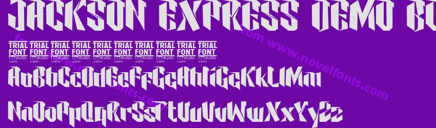 JACKSON EXPRESS DEMO BOLDPreview JACKSON EXPRESS DEMO BOLDPreview
