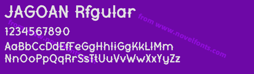 JAGOAN RegularPreview JAGOAN RegularPreview