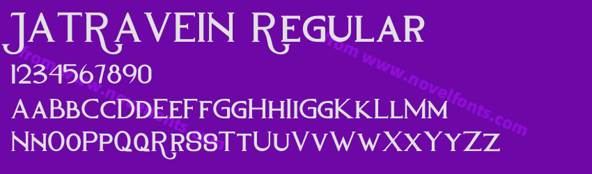 JATRAVEIN RegularPreview JATRAVEIN RegularPreview