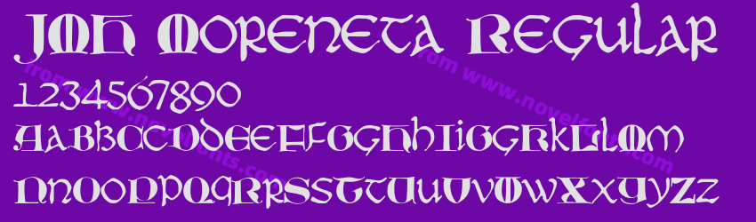 JMH Moreneta RegularPreview JMH Moreneta RegularPreview