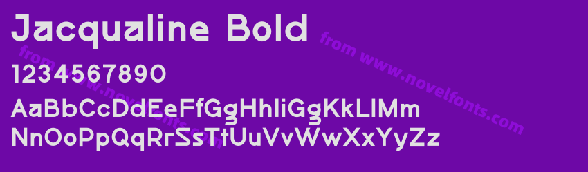 Jacqualine BoldPreview Jacqualine BoldPreview