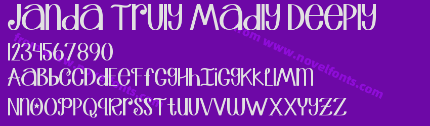 Janda Truly Madly DeeplyPreview Janda Truly Madly DeeplyPreview