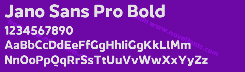 Jano Sans Pro BoldPreview Jano Sans Pro BoldPreview