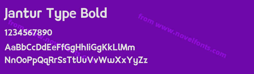 Jantur Type BoldPreview Jantur Type BoldPreview
