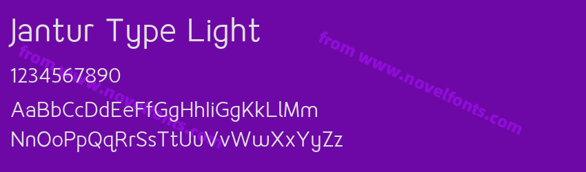 Jantur Type LightPreview Jantur Type LightPreview