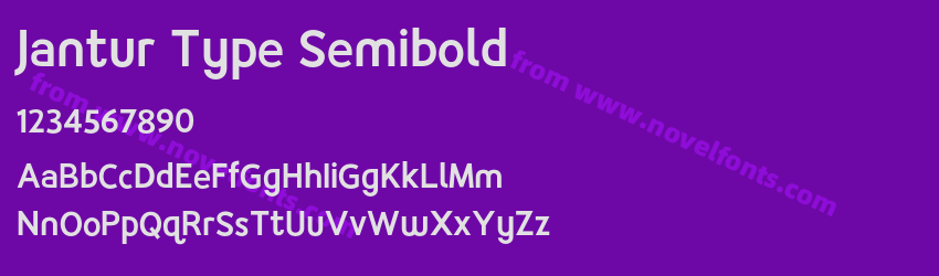 Jantur Type SemiboldPreview Jantur Type SemiboldPreview