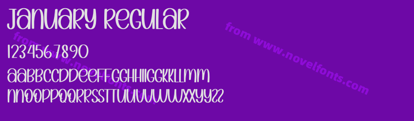 January RegularPreview January RegularPreview