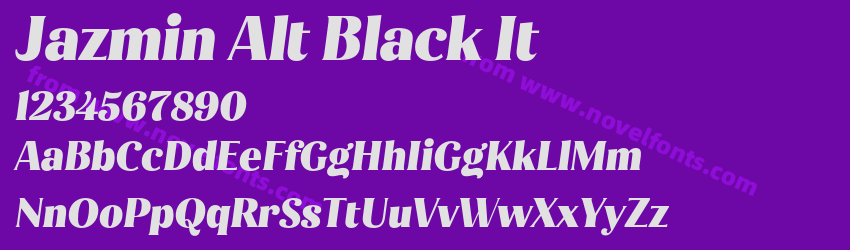 Jazmin Alt Black ItPreview Jazmin Alt Black ItPreview