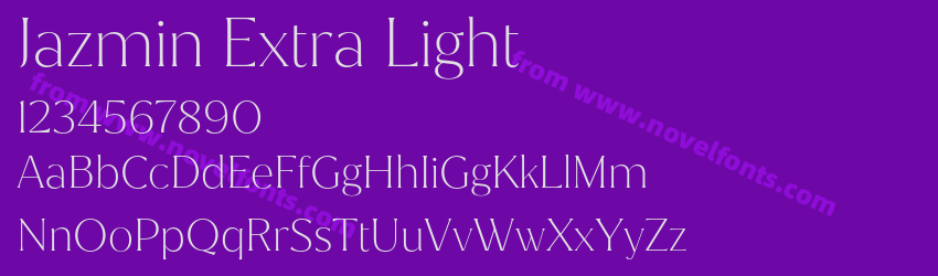 Jazmin Extra LightPreview Jazmin Extra LightPreview