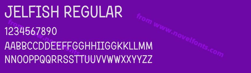 Jelfish RegularPreview Jelfish RegularPreview