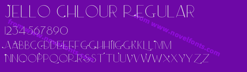 Jello Chlour RegularPreview Jello Chlour RegularPreview