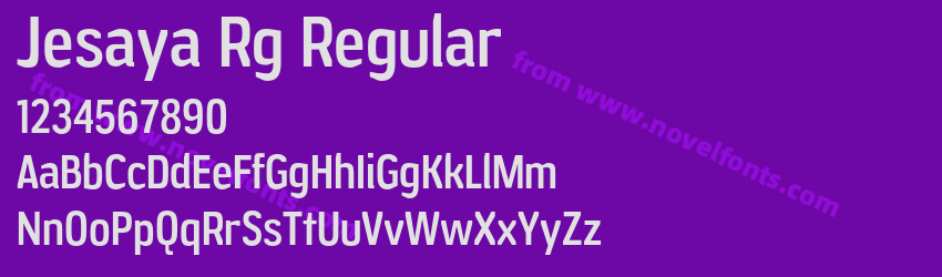 Jesaya Rg RegularPreview Jesaya Rg RegularPreview