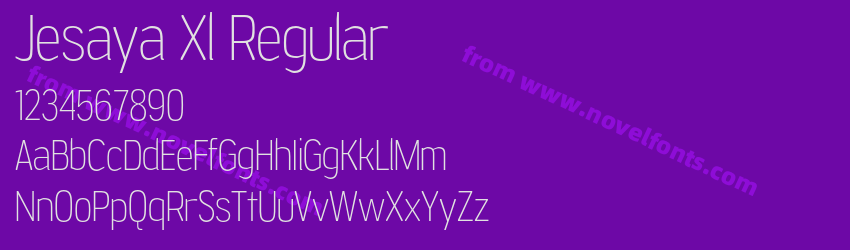 Jesaya Xl RegularPreview Jesaya Xl RegularPreview