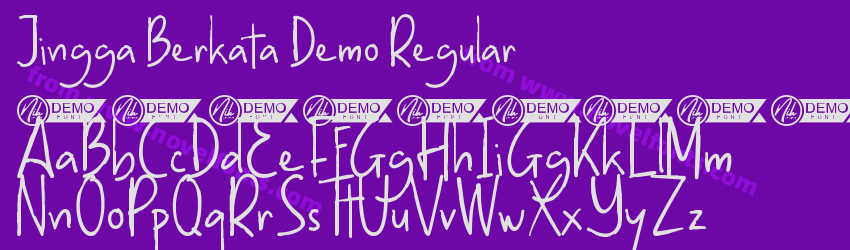 Jingga Berkata Demo RegularPreview Jingga Berkata Demo RegularPreview