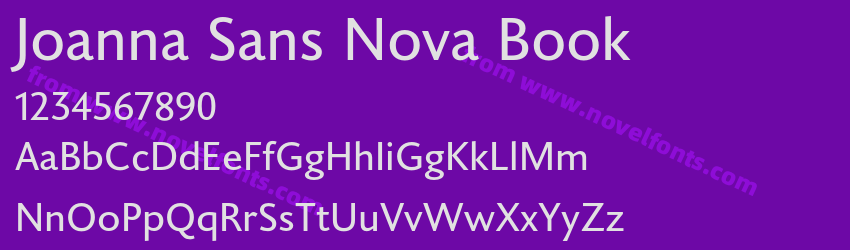 Joanna Sans Nova BookPreview Joanna Sans Nova BookPreview