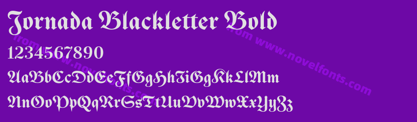 Jornada Blackletter BoldPreview Jornada Blackletter BoldPreview