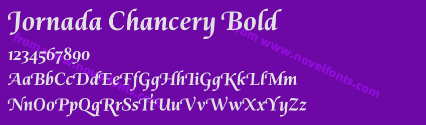 Jornada Chancery BoldPreview Jornada Chancery BoldPreview