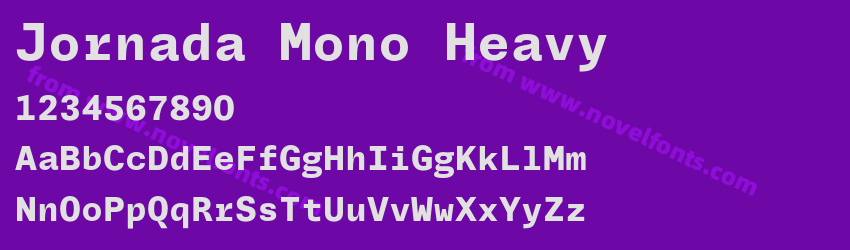 Jornada Mono HeavyPreview Jornada Mono HeavyPreview