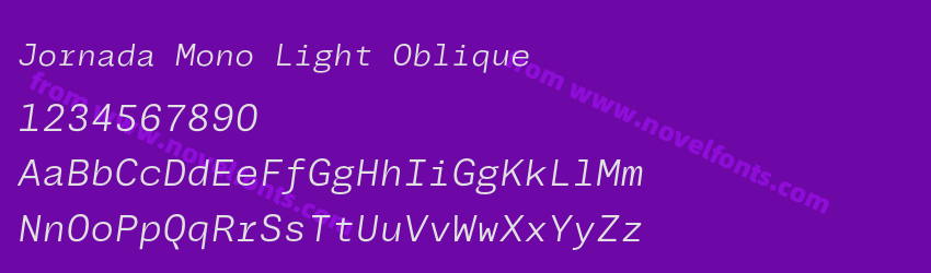 Jornada Mono Light ObliquePreview Jornada Mono Light ObliquePreview