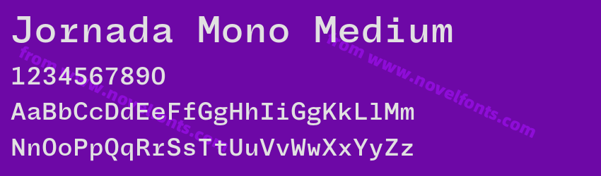 Jornada Mono MediumPreview Jornada Mono MediumPreview