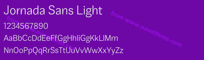 Jornada Sans LightPreview Jornada Sans LightPreview