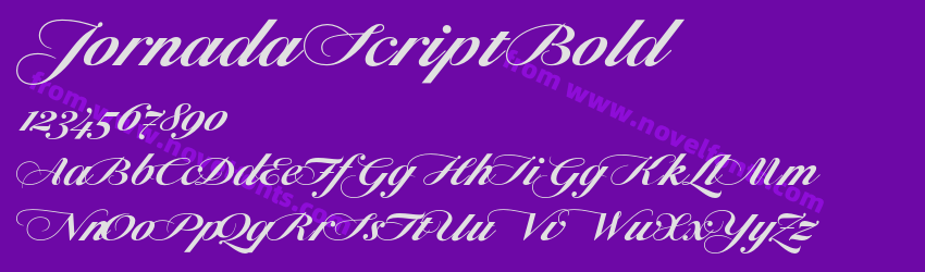 Jornada Script BoldPreview Jornada Script BoldPreview