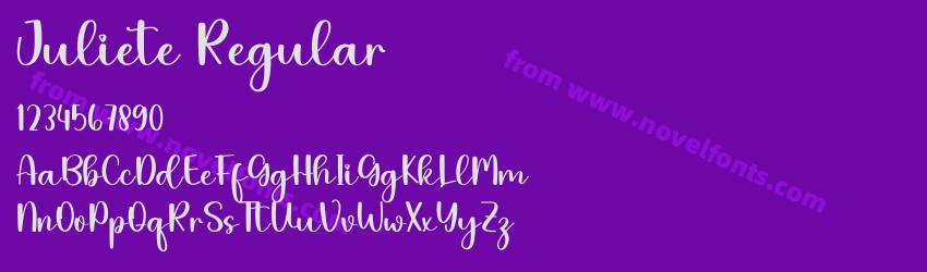 Juliete RegularPreview Juliete RegularPreview